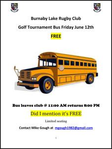 Golf Bus Poster